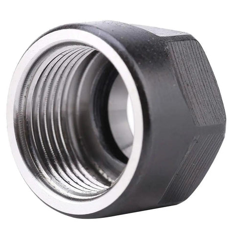Heavy Duty Dynamic Balancing Nut for ER Collet Tools Fits Lathe Chuck Holder Clamping Bit Nut M15x1 Thread Metal Replacement Part