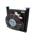 High Flow 25 Liters Per Minute Hydraulic Oil Cooler And Radiator Heat Exchanger For Aluminum Alloy Air Cooler 3 MPa Pressure 24V DC