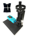 Top Shelf Surface Roughness Tester With Slim Needle For Tricky Grooves And Curved Surfaces Heavy Duty Metal Stand, PC link.