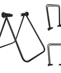 Foldable Aluminum Bike Stand For Road Bikes Mountain Bikes And E Bikes, Portable Floor Rack, lightweight frame, indoor storage