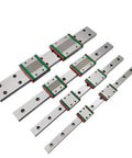 Beefed Up Compact Miniature Linear Guide Rail With Slider Block For Precision CNC Machines And Robotic Arms Low Friction System