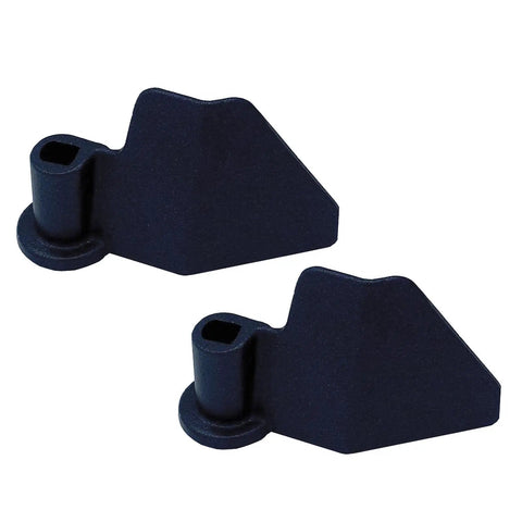 2 Pack Stainless Steel D Port Bread Maker Paddle Nonstick Mixing Kneading Blade Replacement For Most Bread Machines Durable Easy To Clean Safe Food Grade Fits Most Models Portable And Practical Kitchen Accessory, two black paddles