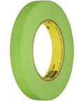 Green Auto Masking Tape Half Inch, 233 Plus High Adhesion Painter Tape For Cars, side view roll