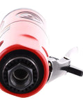 Front view of Air Die Grinder Tool 0.63 HP 27 000 RPM Quarter Inch Collet Straight Head Heavy Duty Pneumatic Grinder