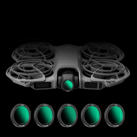 ND And CPL Filters Set For NEO 2 Drone With UV ND8 ND16 ND32 Filters And CPL Pro Grade Neutral Density Lens on drone