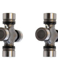 Top Notch Front And Rear Universal Joint U-Joint Replacement For GMC G2500 5.0L V8 Truck To Kill Clunking Noises And Driveline Vibrations For Smooth Shifting, steel set