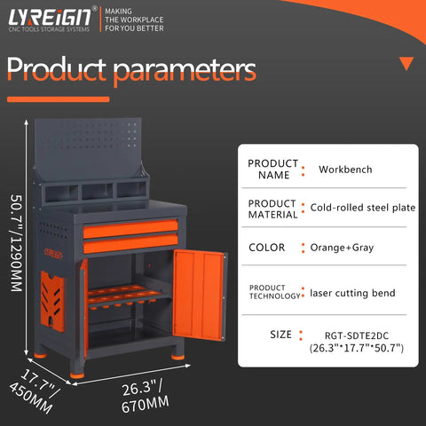 Cold Rolled Steel CNC Tool Holder Storage Organizer With Door, Built Tough Heavy Duty Rack For BT CAT HSK Capto Series Tools, Ideal For Warehouses And Machining Centers, 26.3x17.7x50.7in