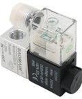 Direct Action Pneumatic Solenoid Valve 2 Way 2 Position 24V DC 3mm Orifice PT Quarter Inch Thread 0 To 10 Kgf Per Cm2