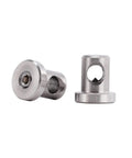 Two Pack Rod Connector Kit For Dual Handle Tool Boxes UWS Compatible Stainless Steel 304 Linkage, pair shown