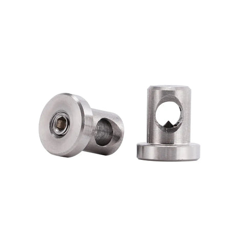 Two Pack Rod Connector Kit For Dual Handle Tool Boxes UWS Compatible Stainless Steel 304 Linkage, pair shown