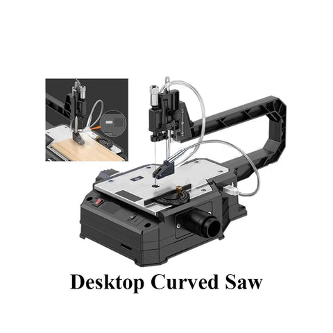 Powerful Desktop Scroll Saw For Snappy Wood Cuts With Dust Free Design And High Speed Motor Built Tough For Weekend Shop Projects And Intricate Craft Patterns Comes With Two Units, showcasing intricate cutting details.