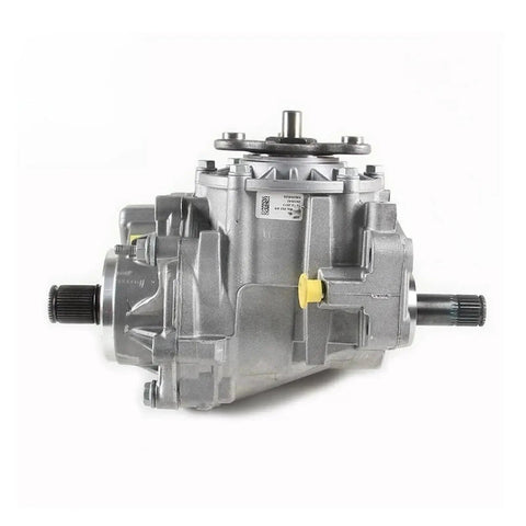 Rear Axle Transfer Case Assembly With Beefed Up Alloy Shell And Precision Gearset For Smooth Two To Four Wheel Drive Power Transfer, High Impact Resistance And Stable 2WD 4WD Switching, Fits VW Passat CC Tiguan 4Motion And Audi Q3 Quattro silver rear axle transfer case assembly, sealed alloy housing
