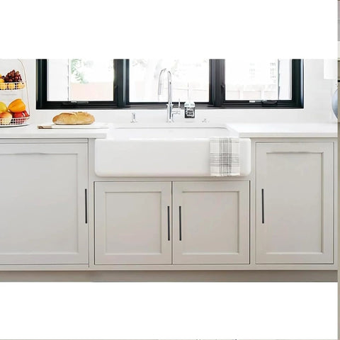 Kitchen cabinets with 30 Pack 3 Inch Center To Center Solid Matte Black Cabinet Pulls in modern matte finish