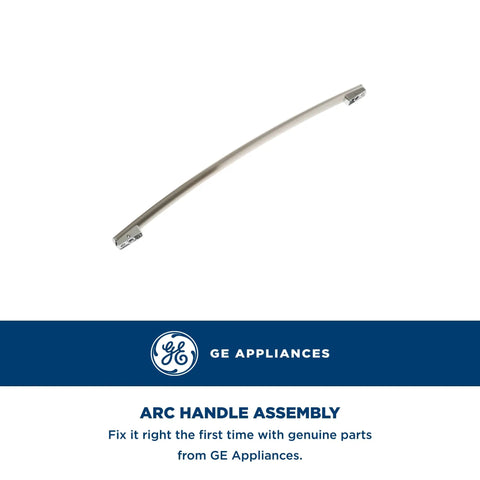 Refrigerator Door Handle Replacement for GE Models Built To Last OEM Quality Easy Install Durable Chrome Finish Grippy Handle