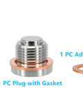 Magnetic Stainless Steel Oil Drain Plug For Porsche 911 986 996 997 Boxster Cayman with wrench and gasket