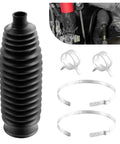 Rack And Pinion Boot Kit With Clamps For Lexus ES300 RX330 RX450H And Toyota Avalon Camry Corolla Inner Tie Rod Boot Replacement OEM 1033069 Durable Seal Easy Install showing boot and clamps