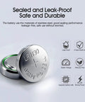 Top Shelf 40 Pack Ag10 Plus Lr1130 Button Cell Batteries 1.5 Volt Alkaline Power heavy hitter with leak-proof design.