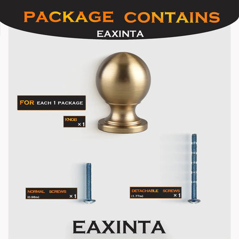 Dope Champagne Bronze Cabinet Knobs 10 Pack Round Ball Pulls For Kitchen And Bathroom Cabinets with screws included