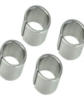 4 Piece Steel LS Cylinder Head Install Alignment Dowel Pin Set For Gen 3, Gen 4, Gen 5 LS LT Engines. Shows 4 steel dowels.