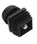Adjustable M8x30 Leveling Feet For Desks And Chairs Beefy Metal Square Tube Furniture Levelers Rust Resistant Easy Height Dial In No Wobble