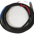 EV-108U Proximity Switch Sensor Engineered For Bustling Shop Floors Delivering Ironclad Non Contact Detection, black cable and connector.
