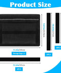 2 Pack Boat Storage Mesh Bag 13 by 9.8 Inches marine organizer size dimensions display