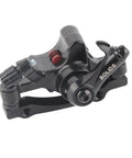 Mechanical Disc Brake Kit With Front And Rear Calipers 160mm Rotors Levers Cables And Hardware, black caliper component