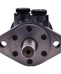 Front view of Hydraulic Orbital Motor OMR250 One Inch Shaft With Half Inch BSP Side Ports Low Speed High Torque for machinery