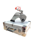 Pro Grade Hydraulic Torque Wrench With Electric Pump Square Drive Alloy Construction Built Tough For Tight Spaces No Sweat Torquing on a sturdy case.