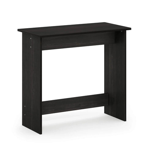 Compact Study Desk With 31.3 Inch Wide Tabletop For Homework, Work, And Light Gaming, Espresso Finish Computer Desk