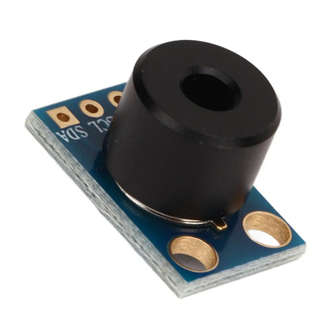 Infrared Temperature Sensor Module For DIY Projects Wide Ambient Range From Minus 40 To 120 Celsius Object Range From Minus 70 To 382.2 Celsius 10 Bit PWM Output SMBus Digital Interface MLX90614ESF GY906 Compatible Non Contact Temperature Detector