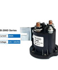 Heavy Duty 200 Amp DC Motor Contactor Switch Relay For 24V Electric Stacker Forklift Tail Plate Oil Pump Start System.