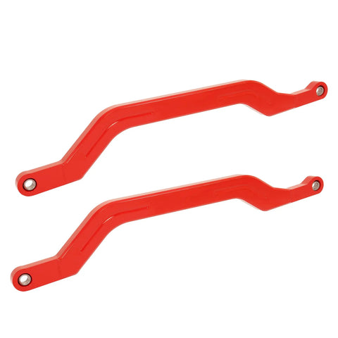 Radius Arm Kit for Polaris RZR XP 4 1000 2017 To 2023 Beefed Up Heavy Duty Rear Radius Rods With High Clearance Powder Coated Aluminum And 304 Stainless Rust Resistant Off Road Suspension Upgrade, red pair
