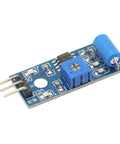Motion Sensor Module And Vibration Sensor Pack For Arduino Projects 5 Pcs Vibration Switch Alarm Sensors With Digital Output For 3 3V To 5V Compact 3 2cm By 1 4cm PCB Perfect For DIY Security Prototyping And Hands On Experiments, blue SW-420 PCB