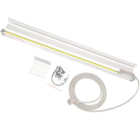 2 To 3 Axis Digital Readout DRO Encoder For Milling Lathe In Aluminum 750mm Travel Scale 30 Inch Length Part 324 RZ Pro Grade DRO Upgrade For Metalworking Machines, aluminum scale kit