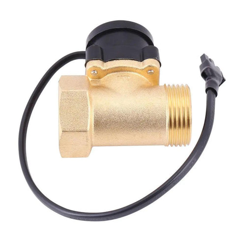 G1 Thread 220V Water Flow Sensor For Booster Pumps With Magnetic Automatic Control Switch High Precision Flow Detection for home use