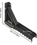 32 Inch Backhoe Thumb Attachment Weld On With Adjustable Boom For Excavators Heavy Duty Half Inch Teeth Thick Steel Plate