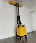 Full Auto Plastering Machine Cement Render Rig Wall Polisher For Construction Sites And Home Reno Boss Level Finish Smooth Operator Drywall Workhorse Tool on wheels with extending arm.
