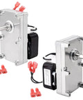 PU-047040 Auger Motor 1 RPM Counter Clockwise Drop In Replacement For Englander 25-PDVC Pellet Stoves Two Pack with Wiring