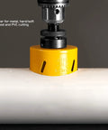Multi Function Wood Drill Bit Set With Hole Saw Kit cutting PVC pipe
