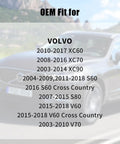 Text listing models compatible with Volvo Gas Cap Replacement 31392044 Premium Fuel Tank Cap For XC60 2010-2017 XC70 2009-2016.