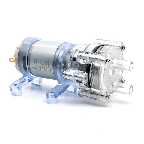 Compact Self Priming Diaphragm Pump 6V to 12V Micro Water Pump For Home Office Diy Projects Quiet Under 6W With 1.5 to 1.8 Liters Per Min