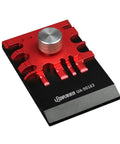 Metal Small Etched Parts Bender Model UA90183 For Hobbyists, 60x91mm precision tool in red and black, durable construction