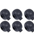 Top Shelf RB12 M20 Rubber Dust Boots For Rod End Bearings And Heim Joints, heavy duty black rubber dust boots, six pack.