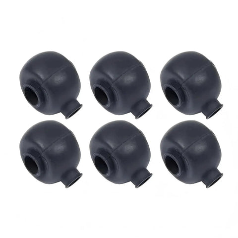 Top Shelf RB12 M20 Rubber Dust Boots For Rod End Bearings And Heim Joints, heavy duty black rubber dust boots, six pack.