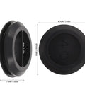 10 Pack Black Silicone Grommet Plugs With Tool Free Install Round Seal Stopper For Machinery And Electrical Boxes Dust