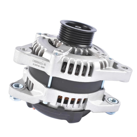 Alternator Replacement Compatible With Hyundai Santa Fe Genesis Kia Sedona Sorento 150A 12V CW 6 Groove Pulley
