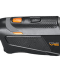 Tour V6 Laser Rangefinder With Visual JOLT PinSeeker Technology Magnetic Mount 1300 Yard Range 6X Magnification side view