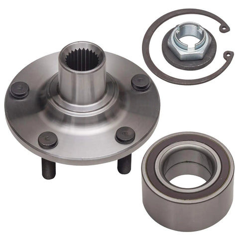 Front Wheel Bearing And Hub Replacement Kit For Ford Transit Connect 2010 2011 2012 2013 5 Stud Dual Pack X2 Hub Bearing Assemblies