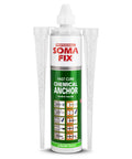 Fast Curing Construction Adhesive For Concrete, Brick, Stone And Granite With Extra Nozzle Included For Anchoring Heavy Duty Fasteners In Gray Structural Bonding 10.1 Fl Oz, 300 Ml